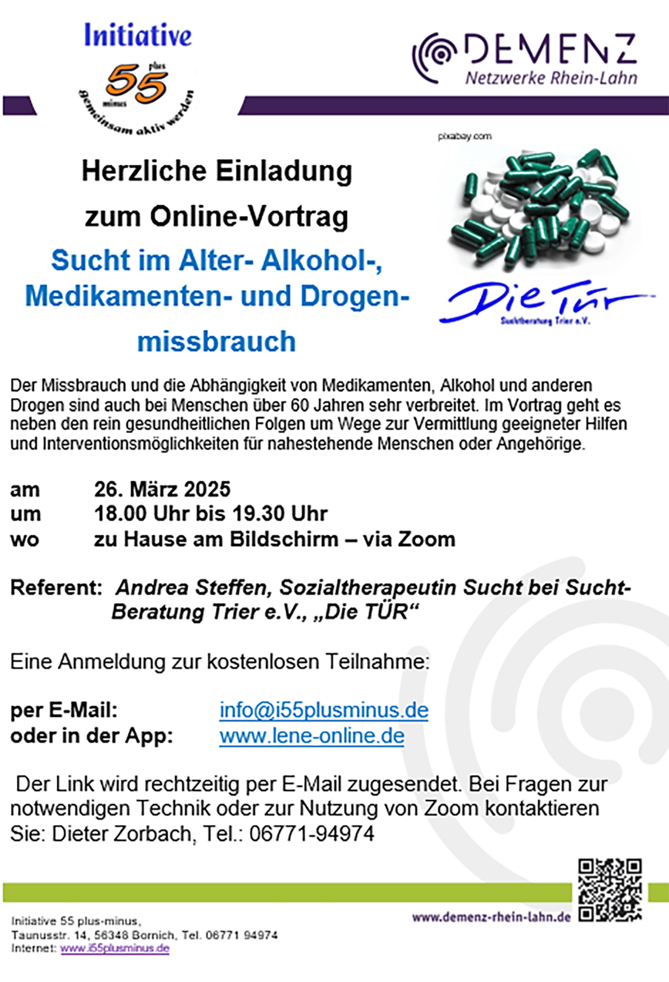 Plakatvorlage-Sucht-im-Alter Sucht im Alter